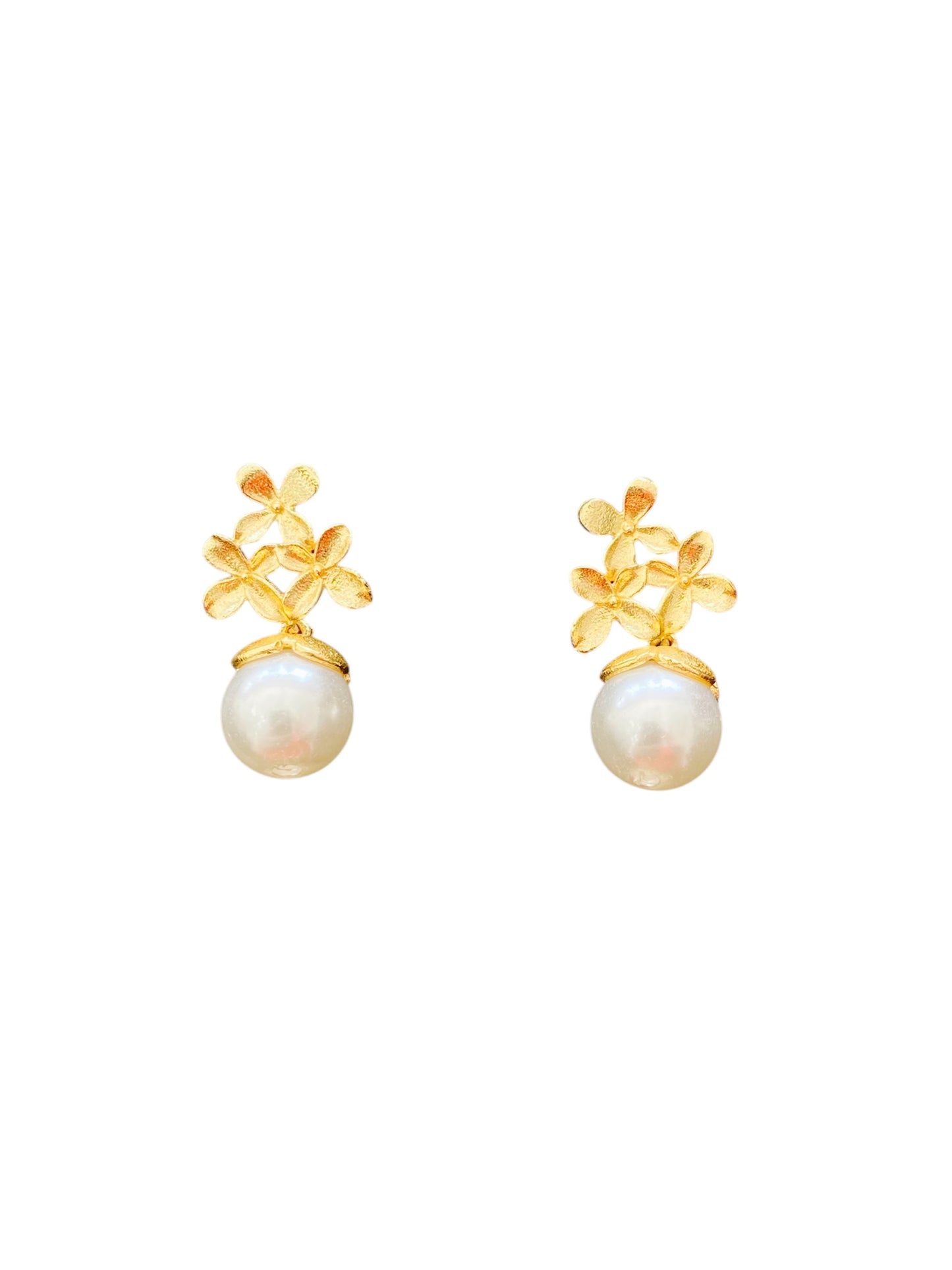 Aretes Flor de Perla
