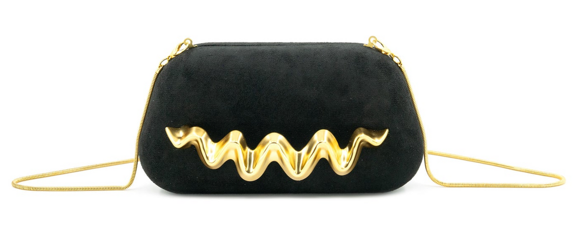 Golden Wave Clutch