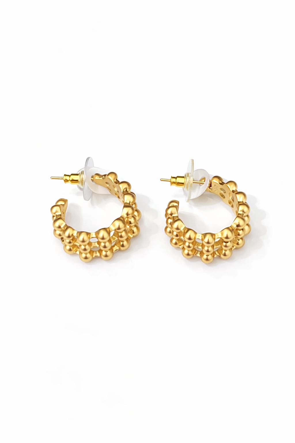 Aretes Aro Esferas