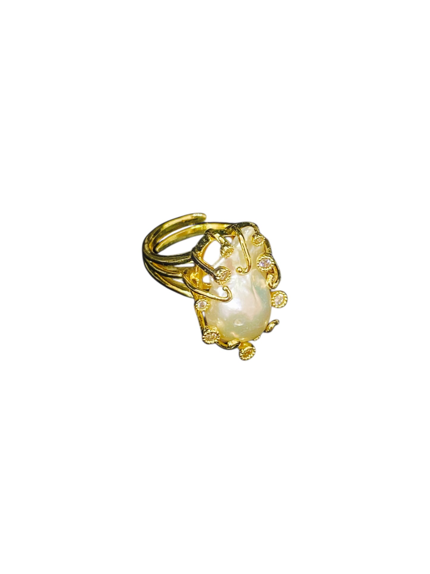 Anillo Crown Pearl