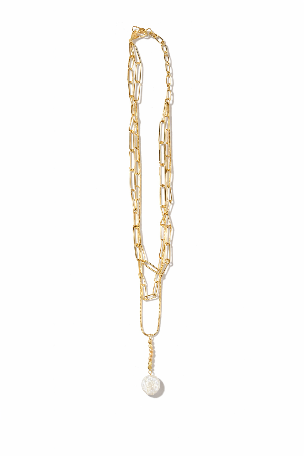 Collar Multicadena Perla