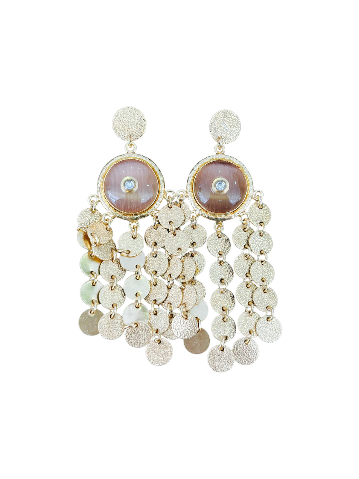 Aretes Golden Cascade