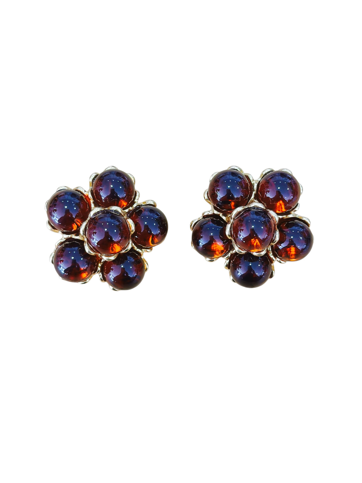 Aretes Amber Blossom