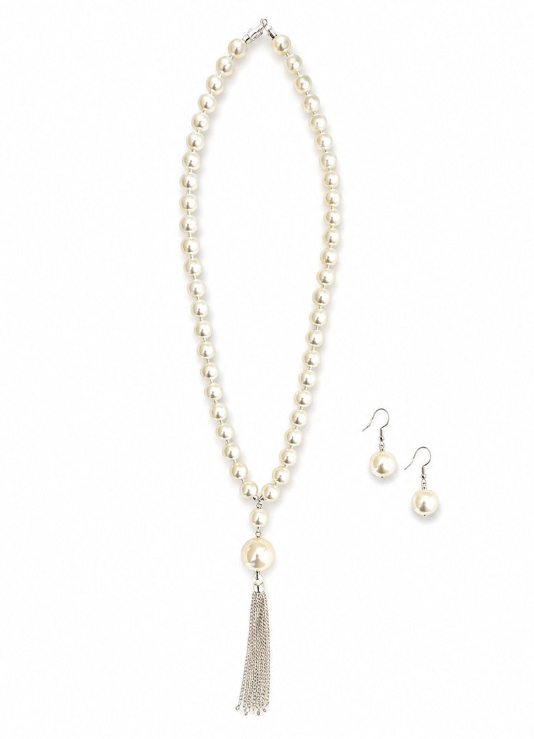 Set Perlas Tassel