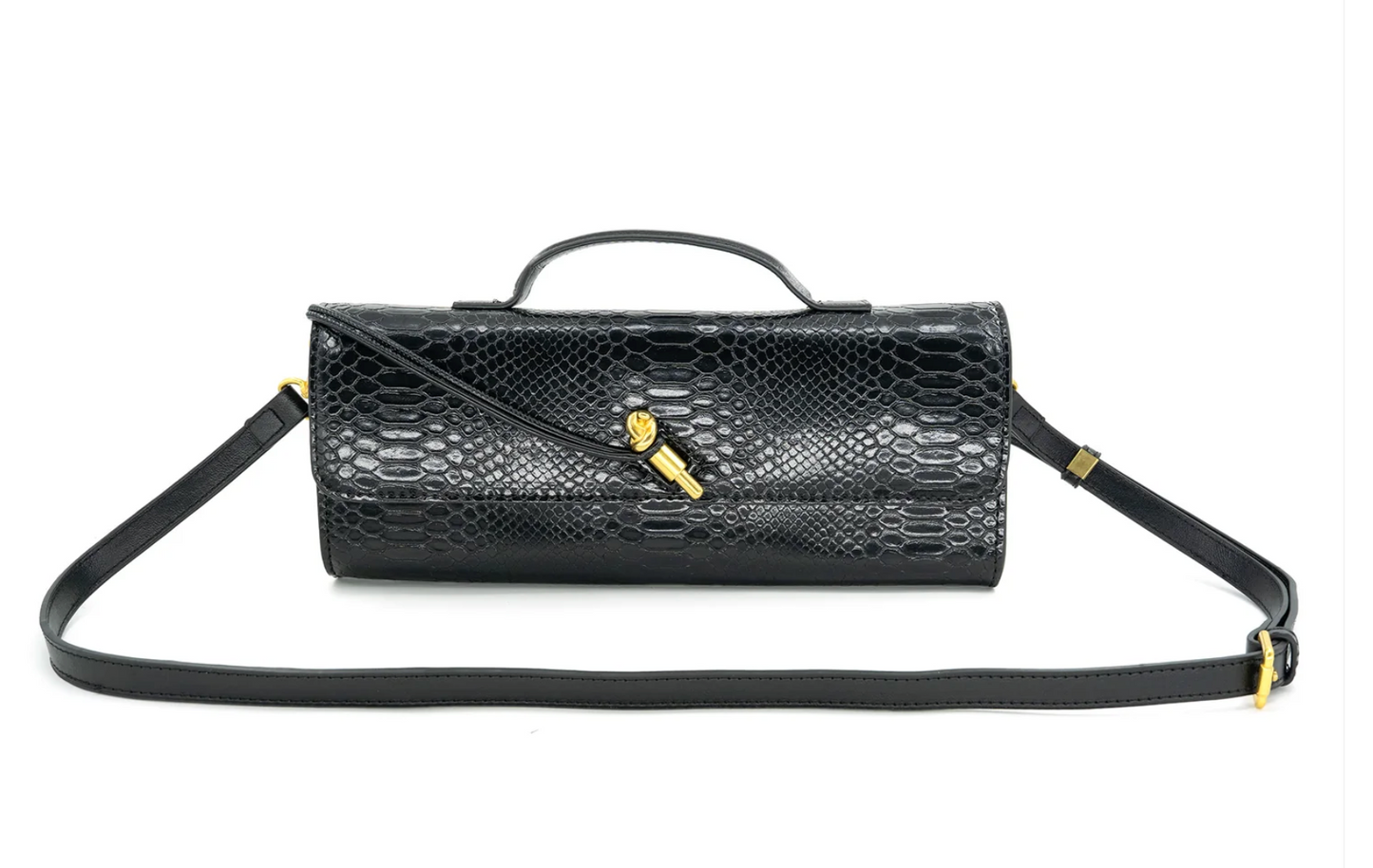 Bolsa Clutch Black Luxe