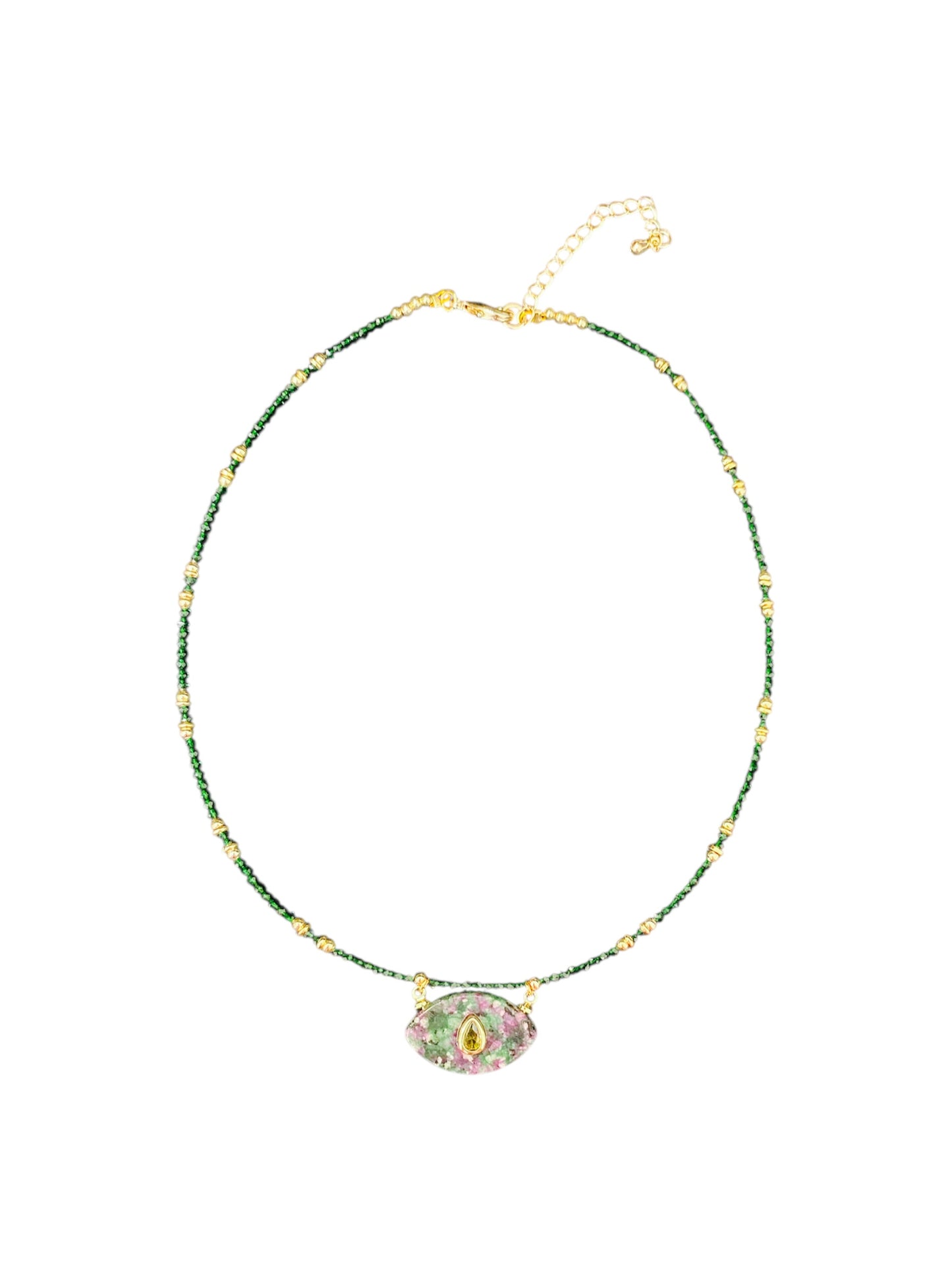 Collar Jardín Esmeralda