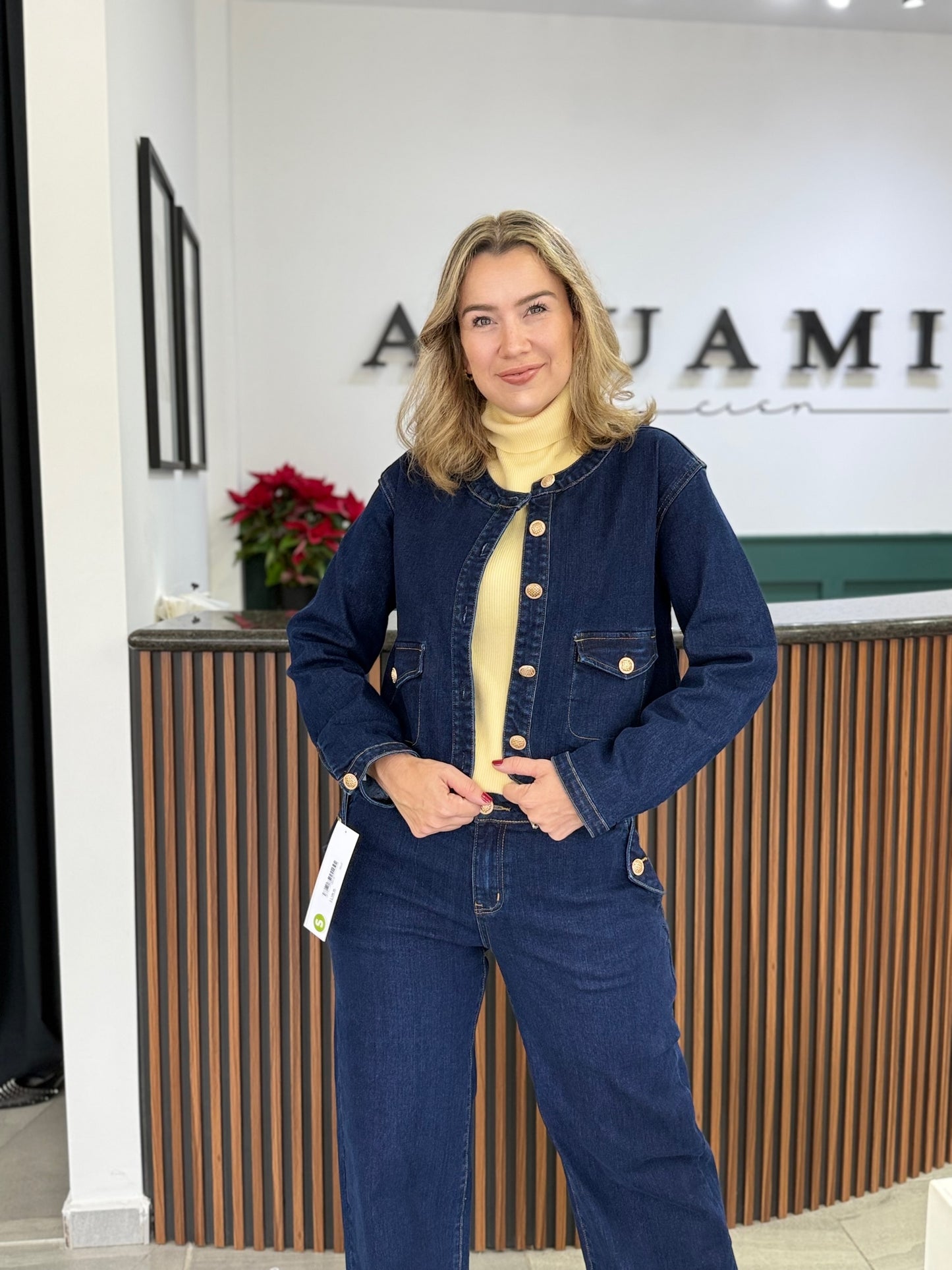 Conjunto Denim Royal