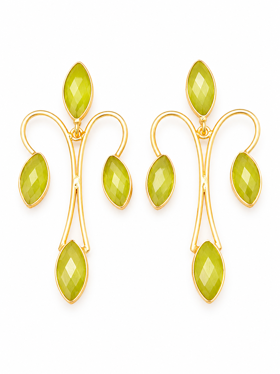 Aretes Lime Drop Elegance