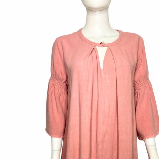 Vestido Boho Manga Larga