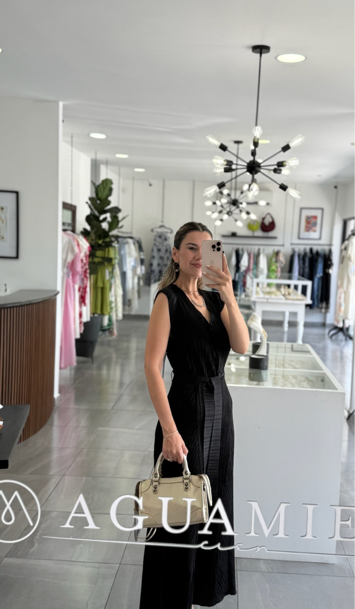 Jumpsuit negro cinto