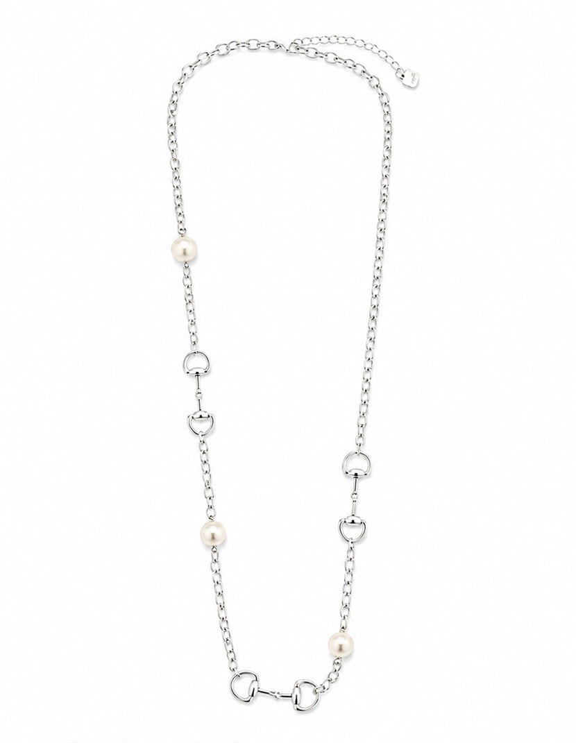 Collar Eslabón y Perlas