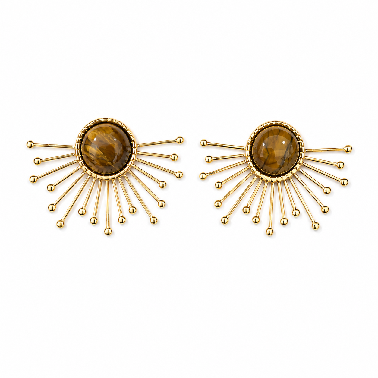 Aretes Golden Rays