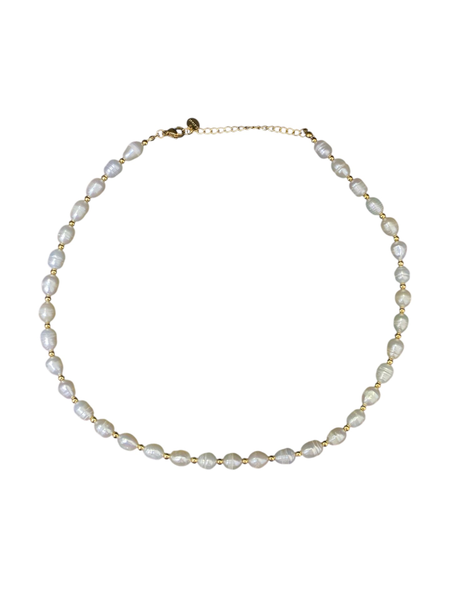 Collar Tiny Pearl Row