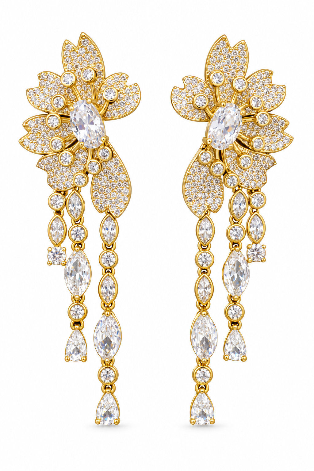 Aretes Crystal Blossom