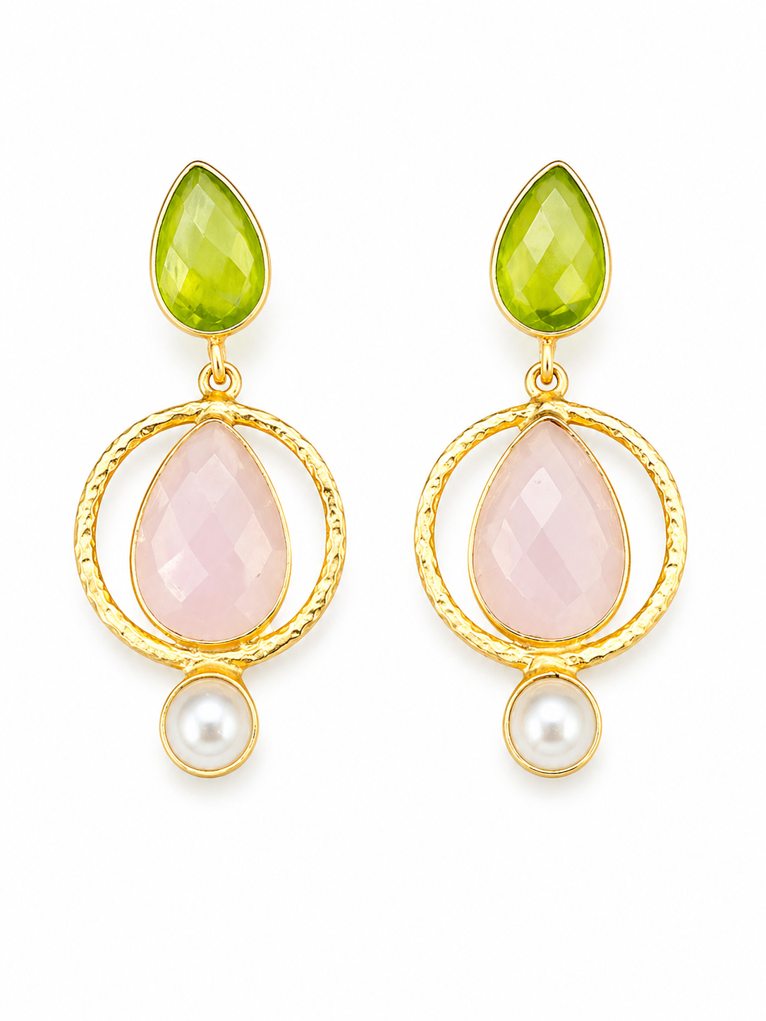 Aretes Dual Stone Soft Contrast