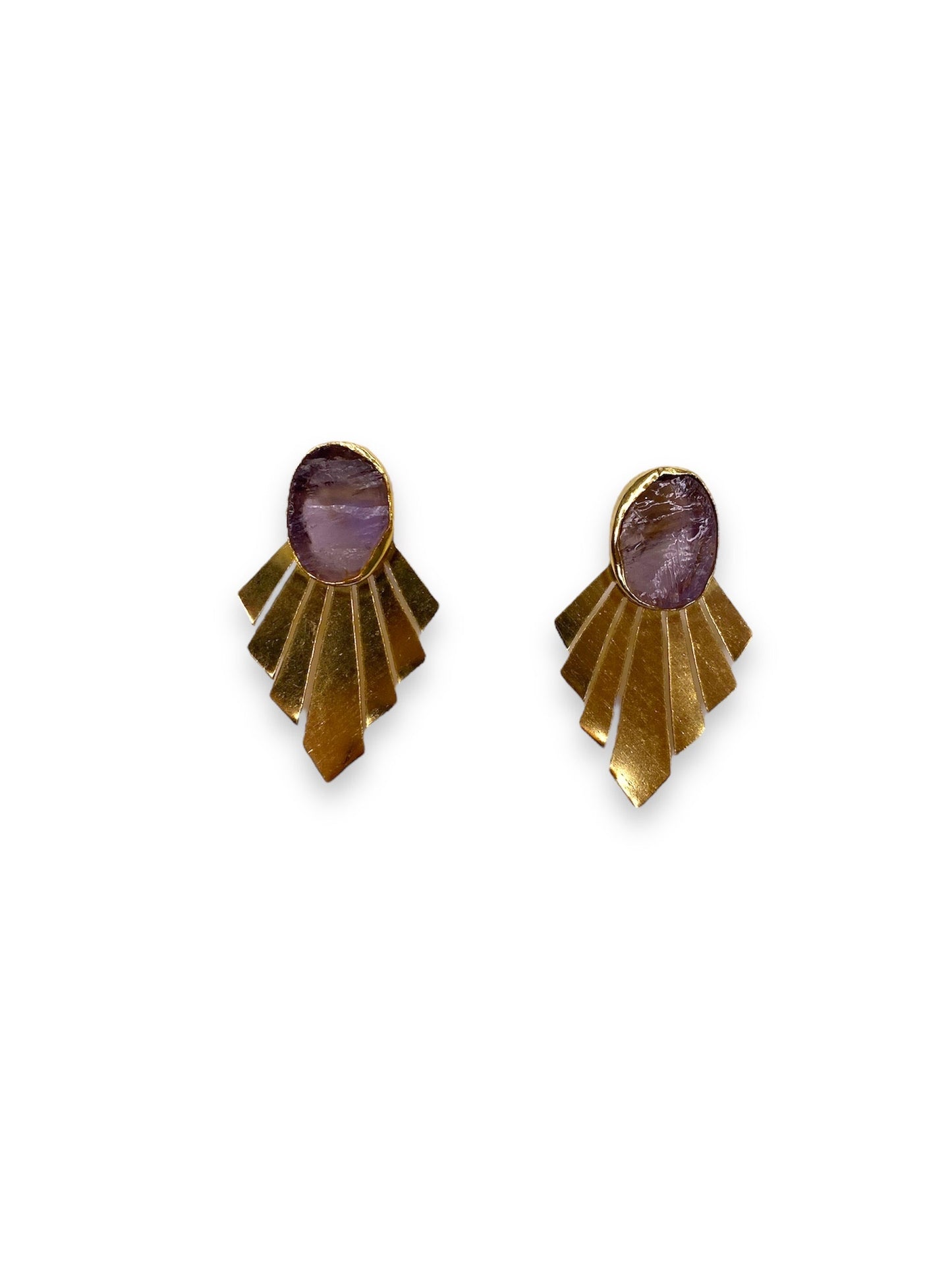 Aretes abanico