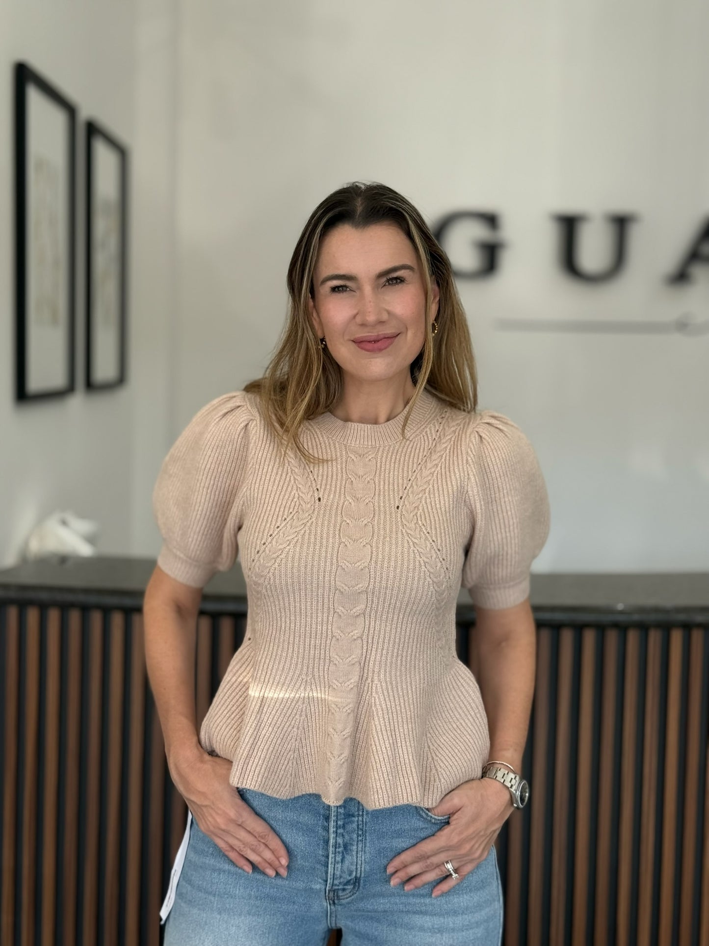 Blusa Acampanda + Mangas estilo globo