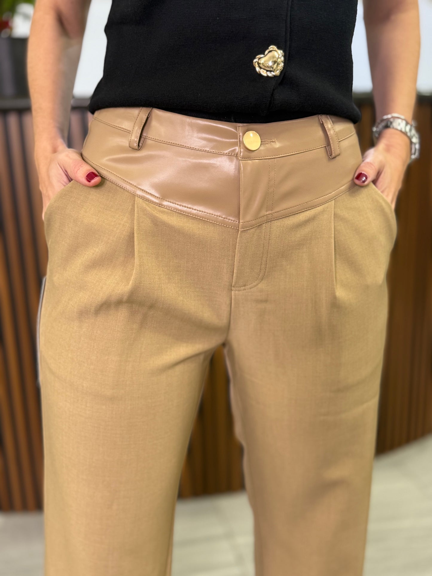 Pantalón Taupe