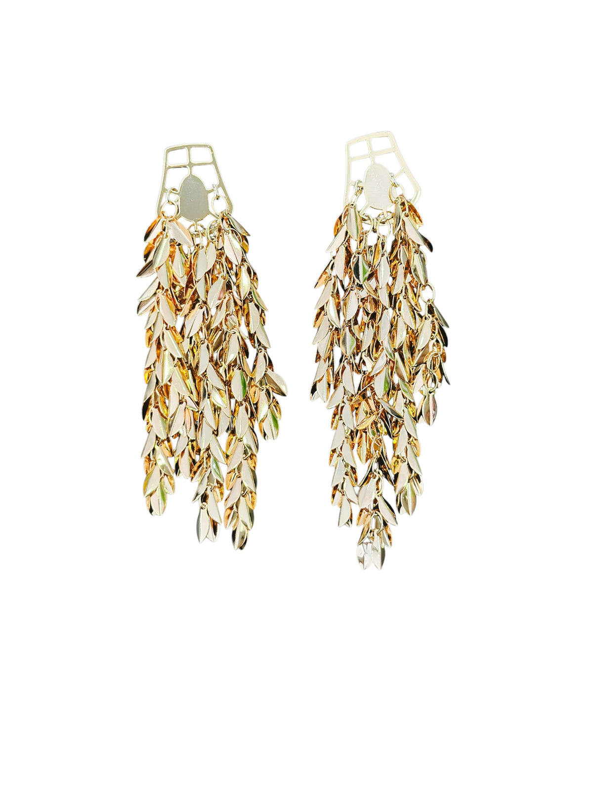 Aretes Golden Fringe