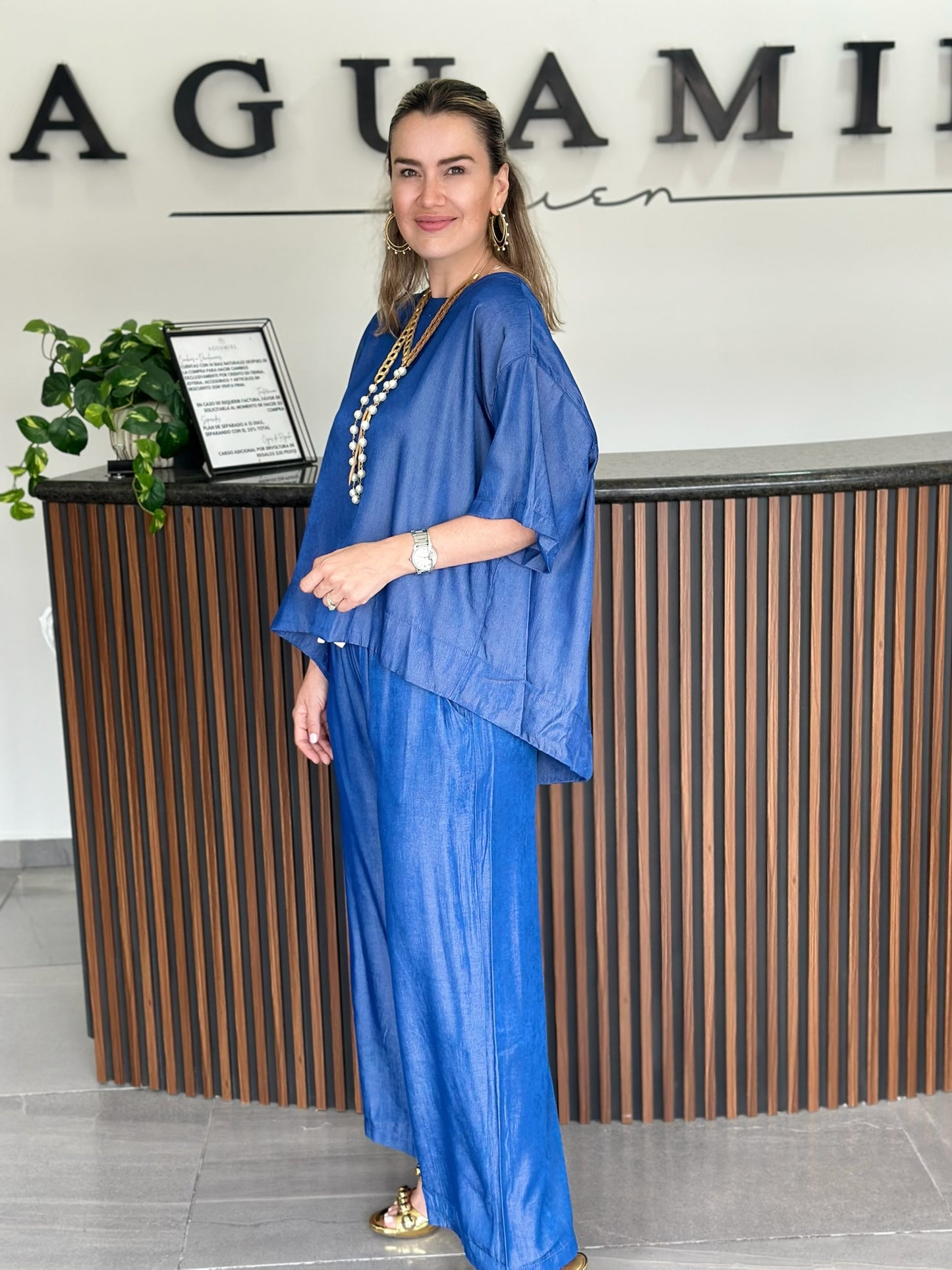 Conjunto indigo