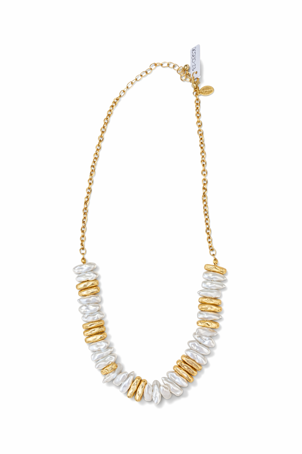 Collar Perlas Bicolor Orgánicas