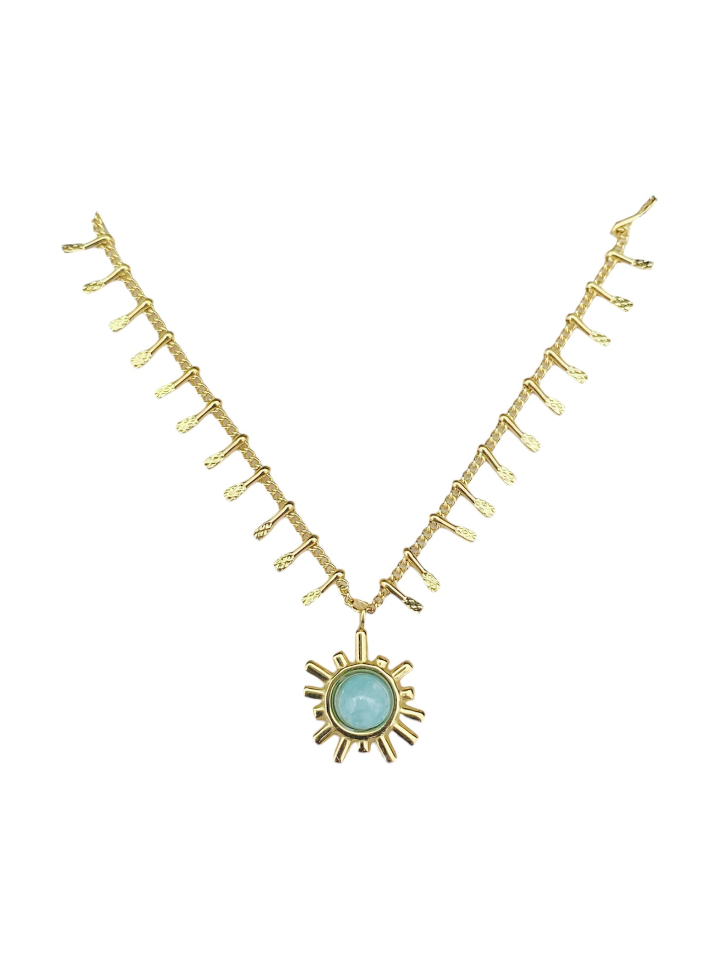 Collar “Turquoise Chain Link”