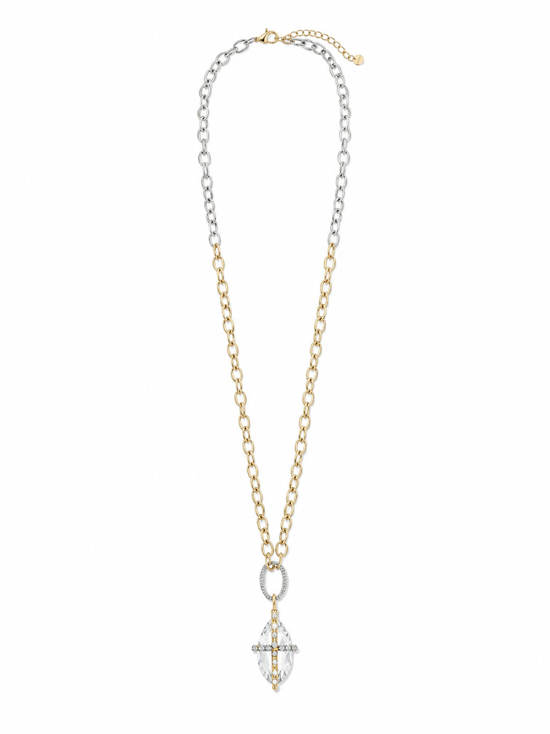 Collar Crystal Cross