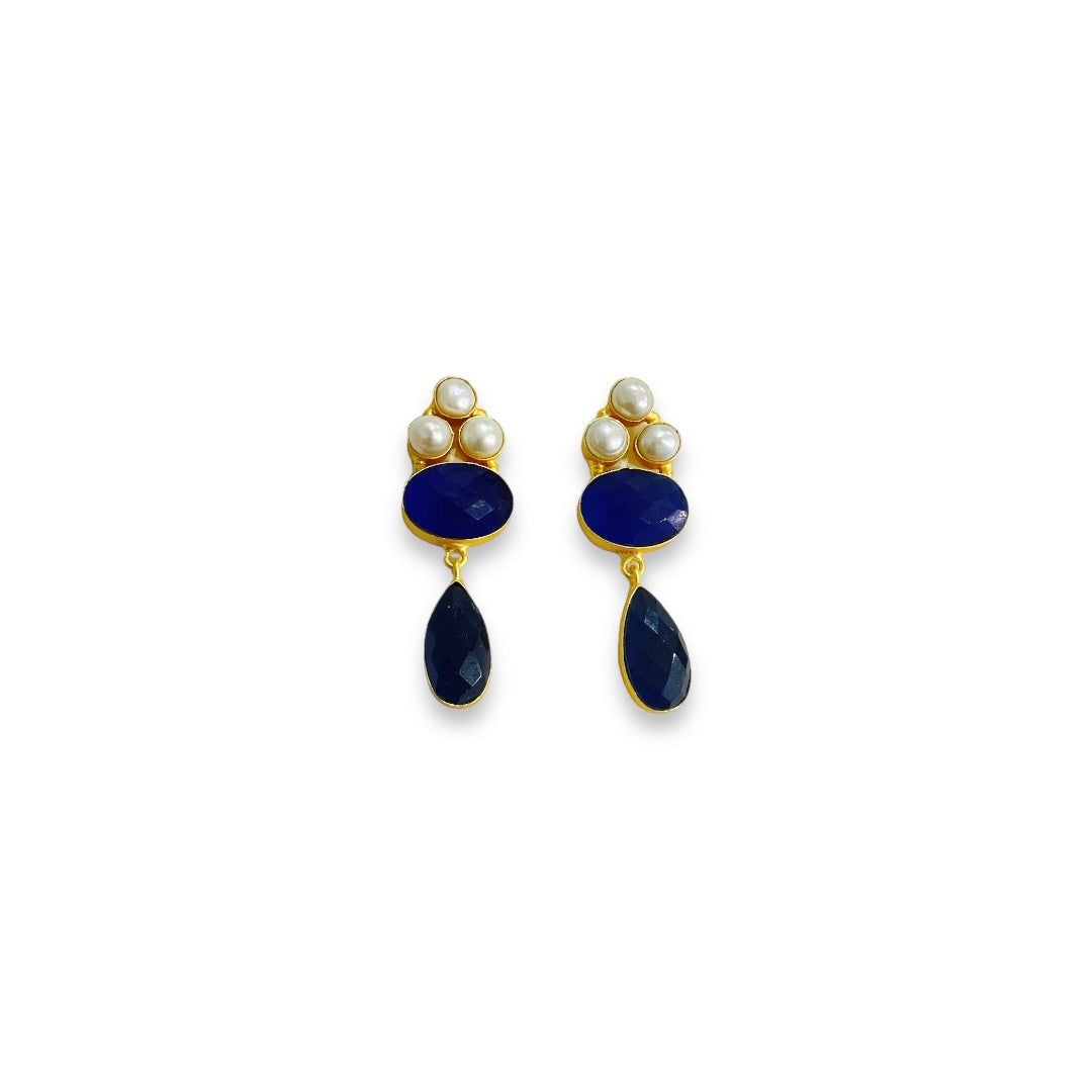 Aretes Noche Azul