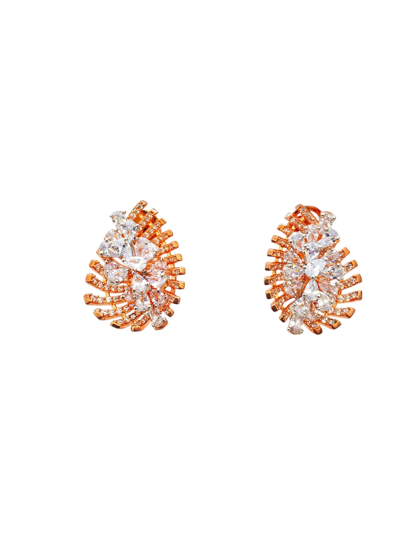 Aretes Aurora de Cristal