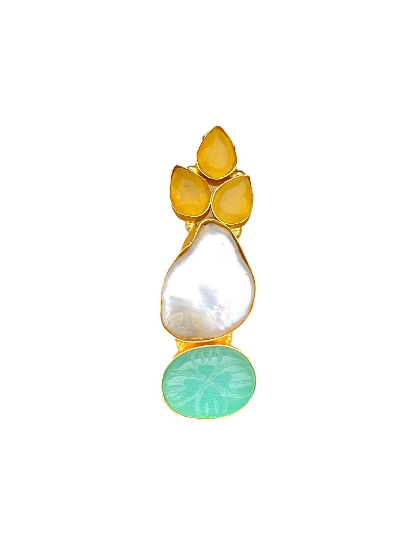 Anillo de Piedras Naturales