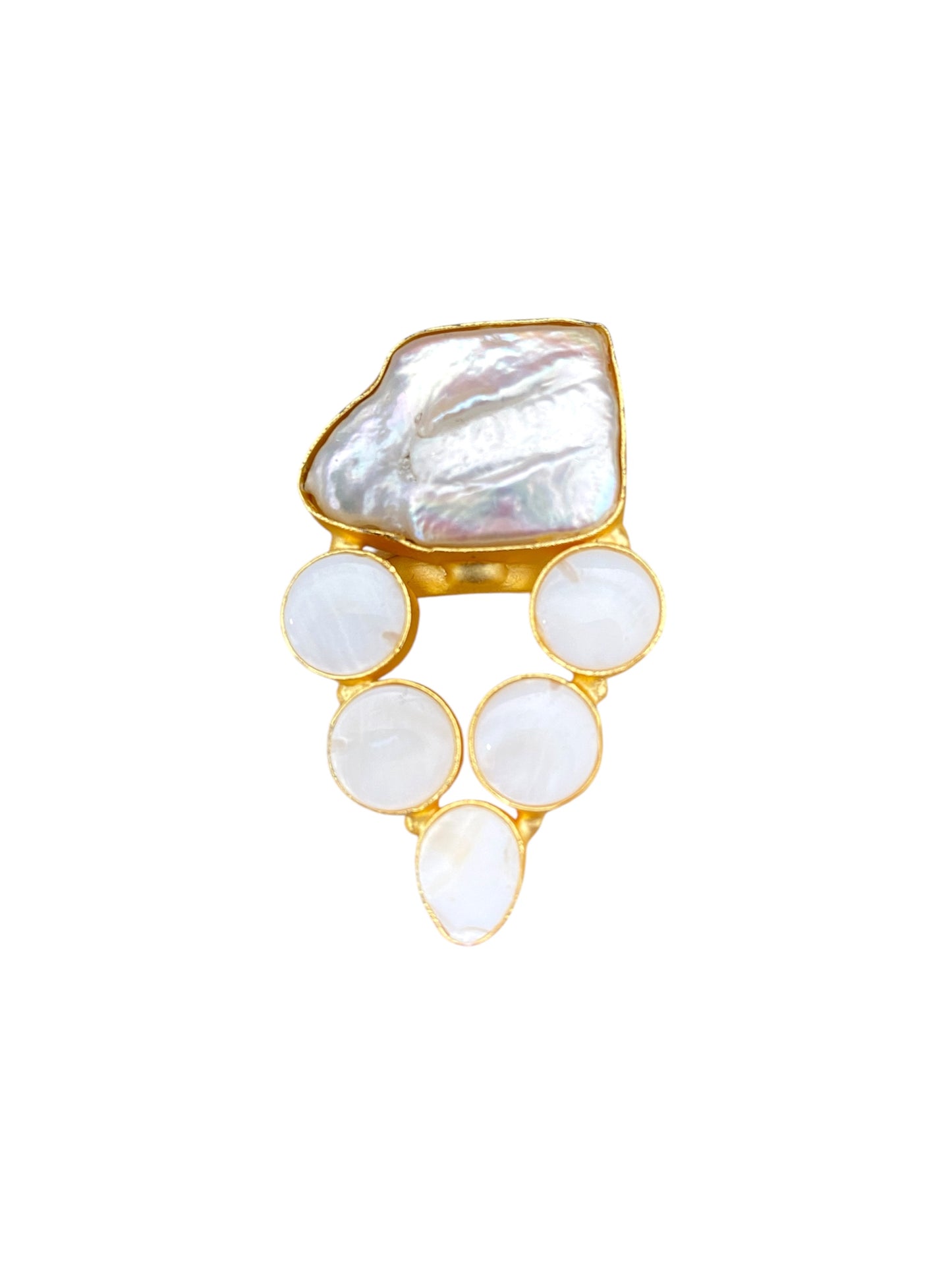 Anillo Majestuoso de Nácar