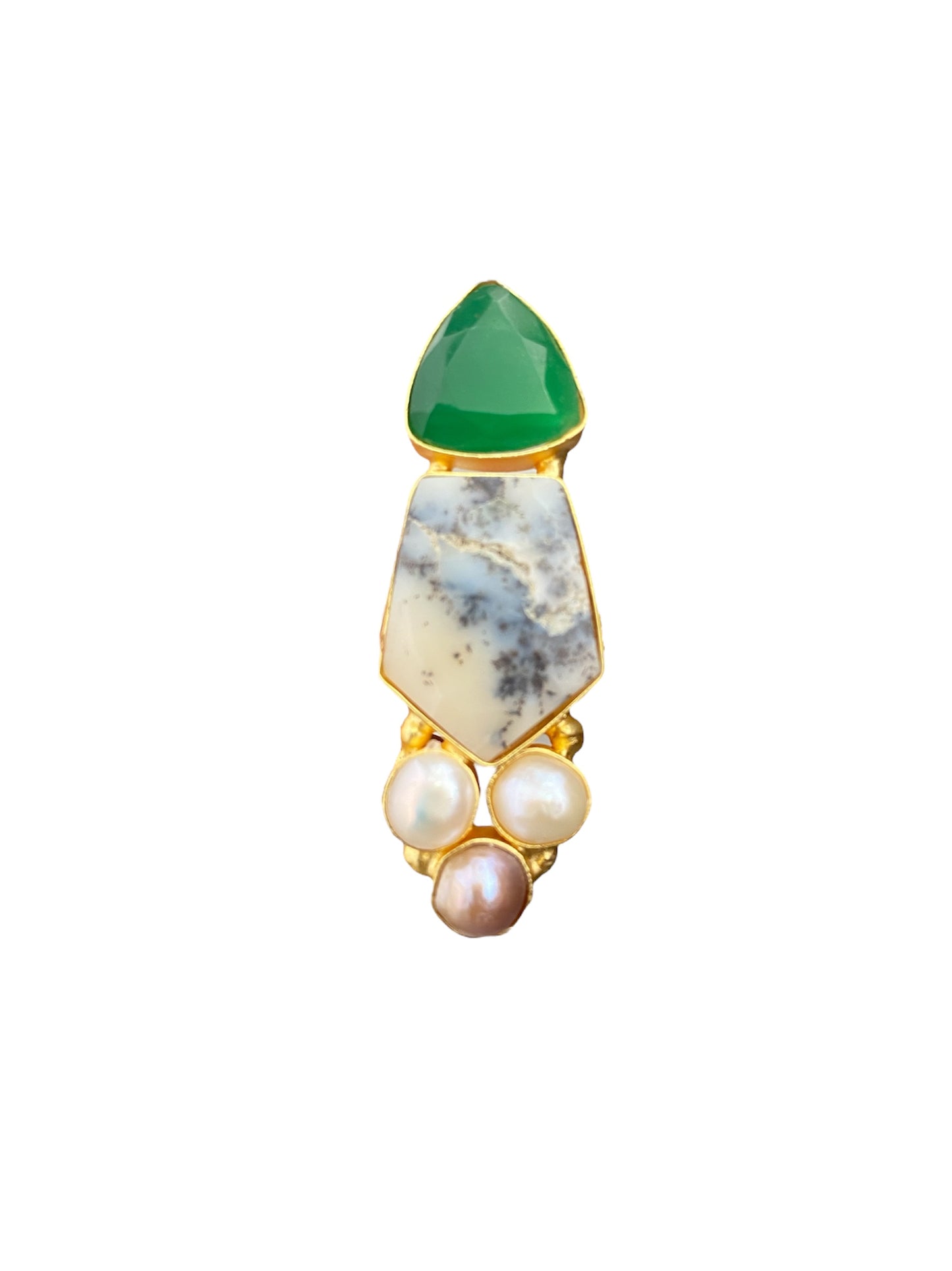 Anillo de Piedras Naturales