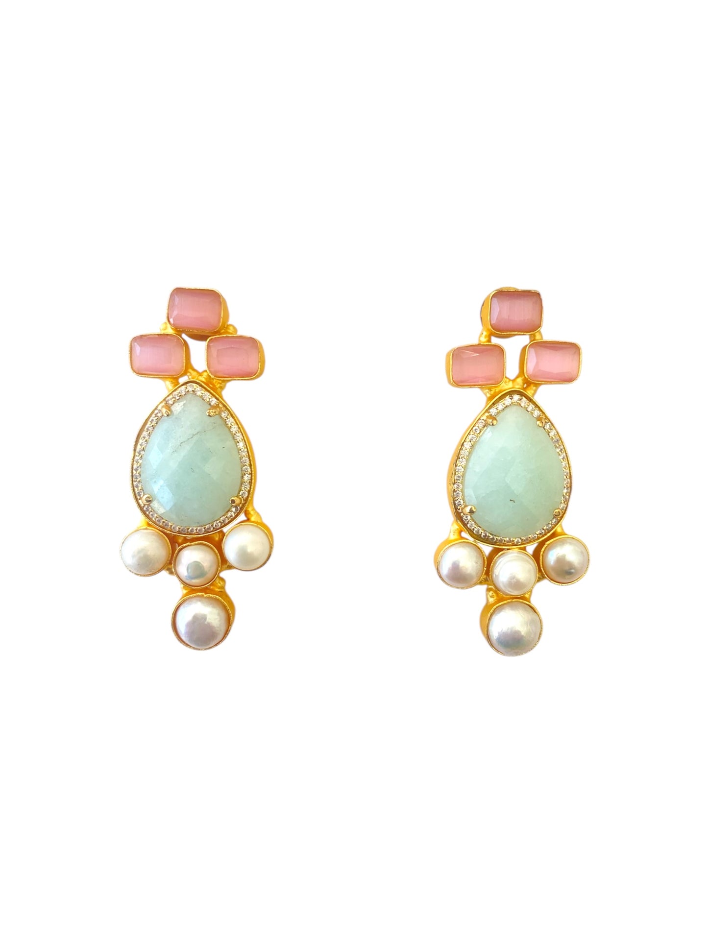 Aretes Armonía Pastel