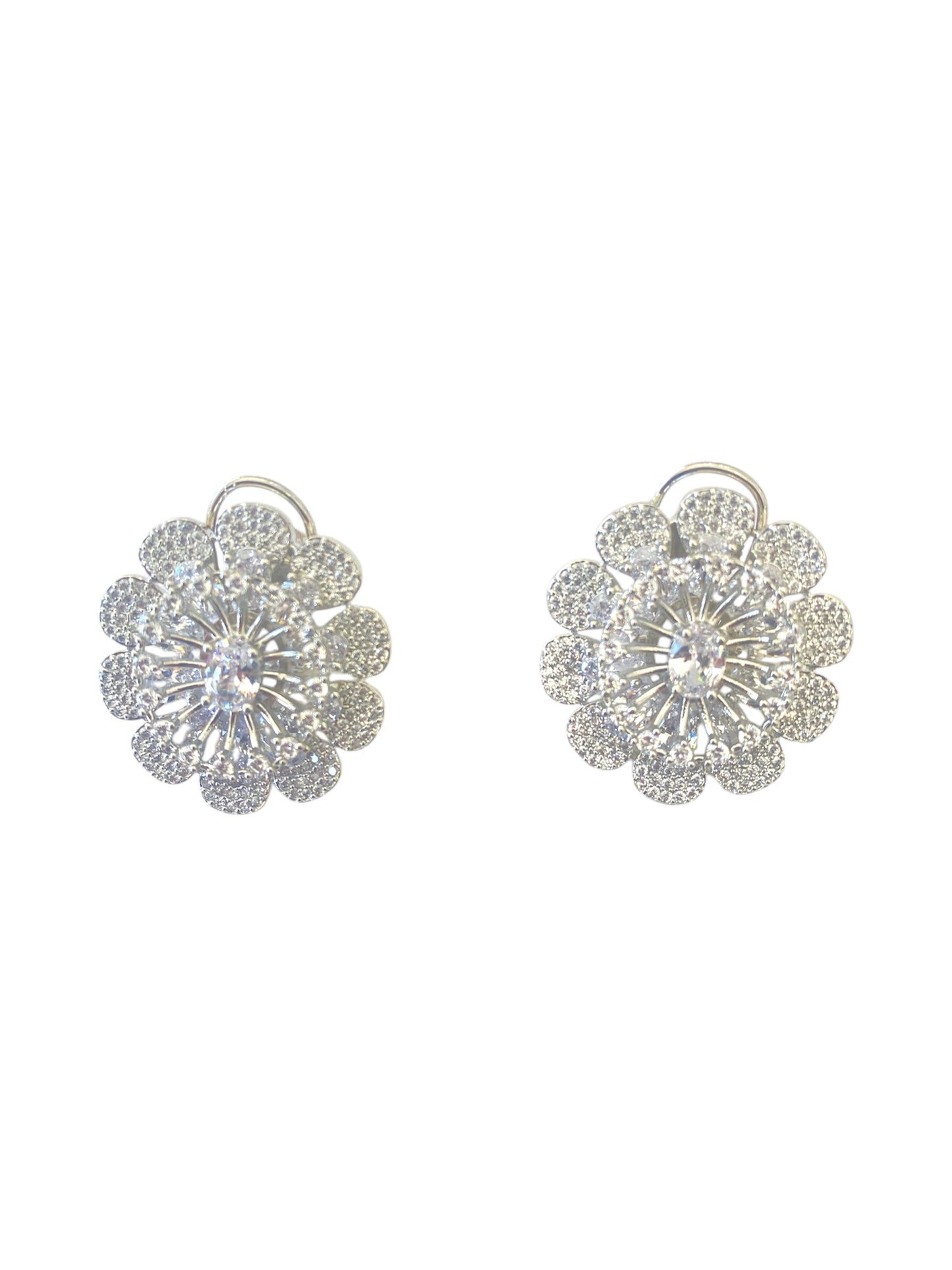 Aretes Flor de Cristal