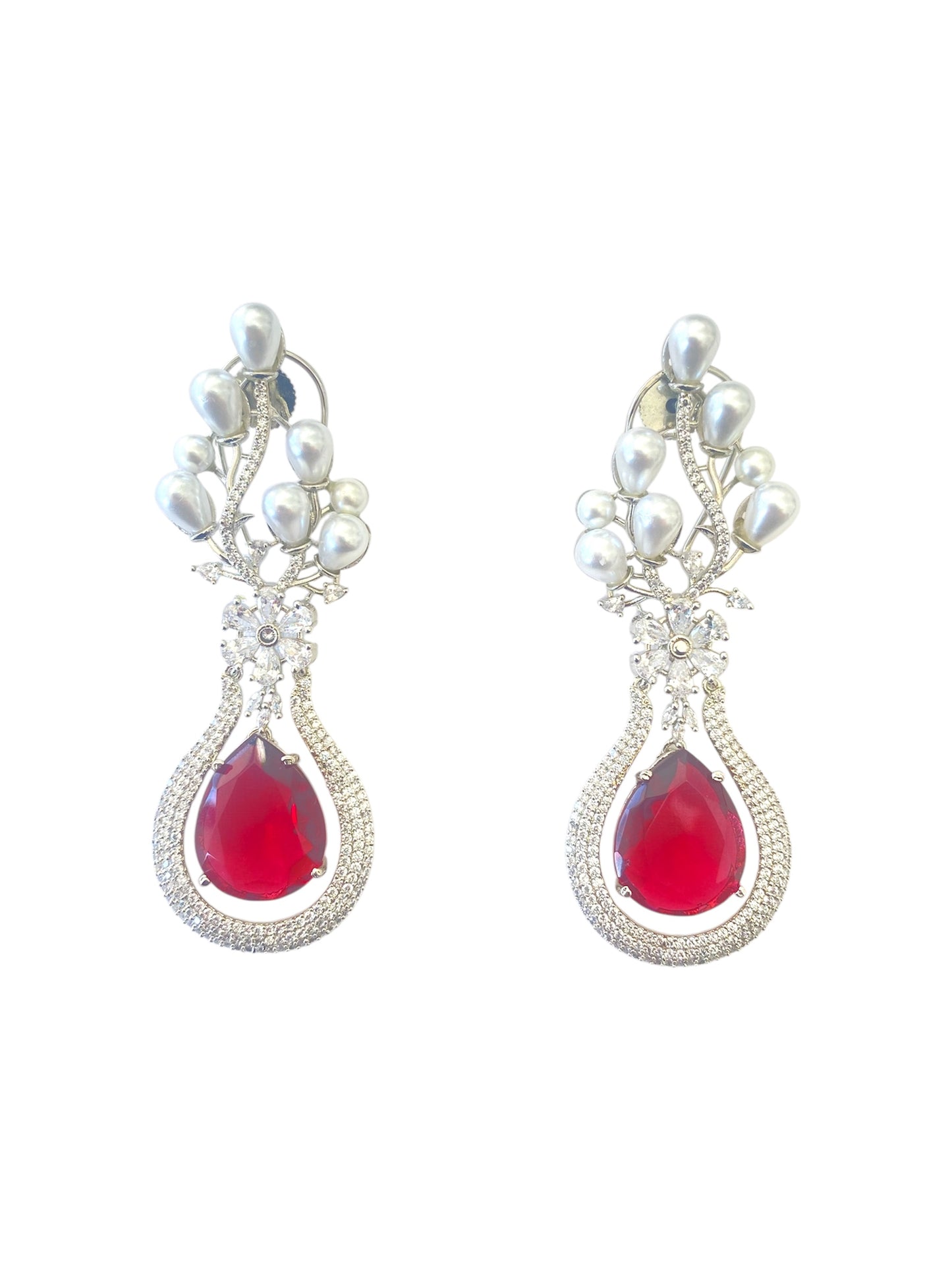 Aretes Royal Scarlet