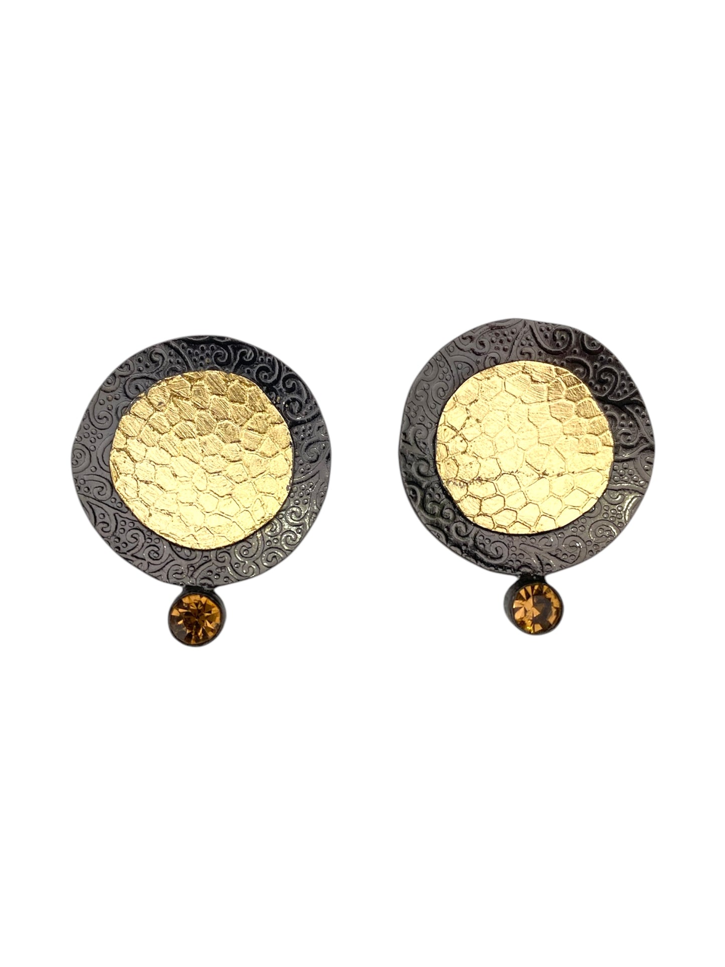 Aretes Dual brillo