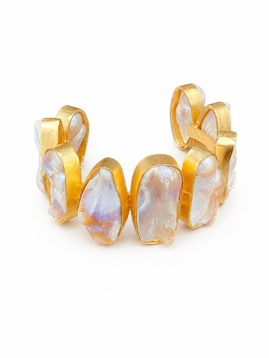 Brazalete Perla Orgánica Bold