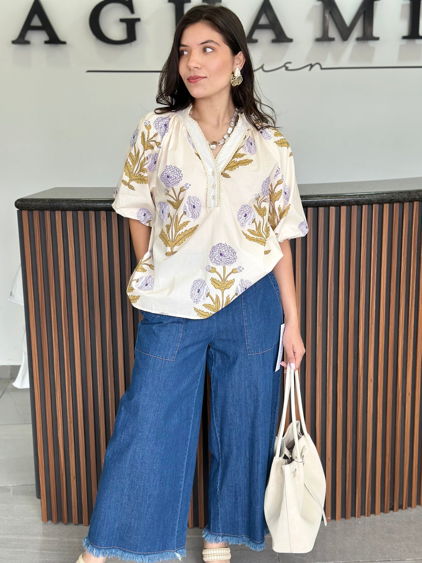Pantalones denim stitch