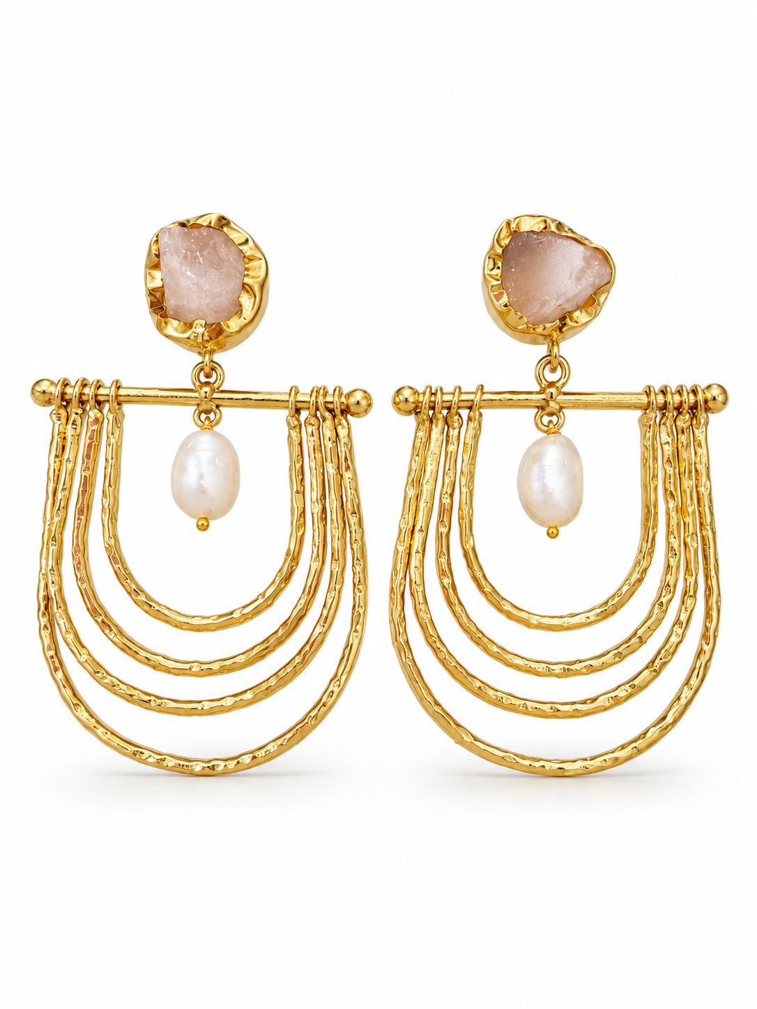 Aretes Cascade Pearl