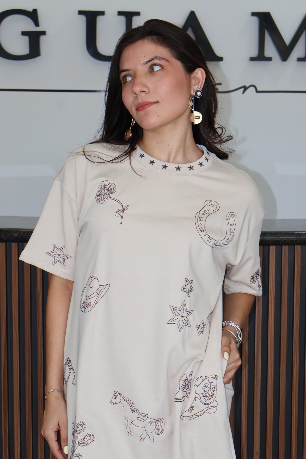 Vestido caballos country