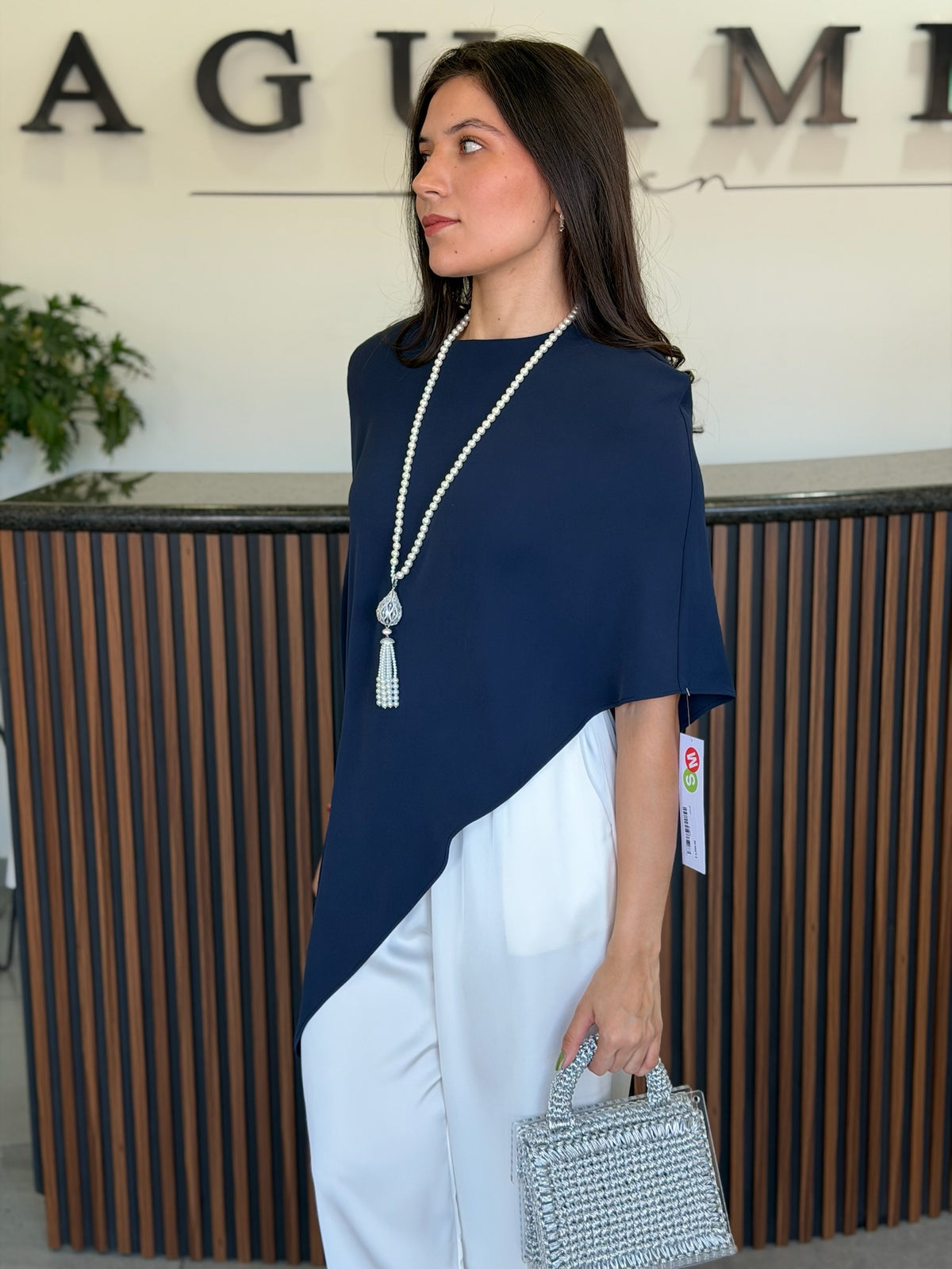 Blue Flow Blouse
