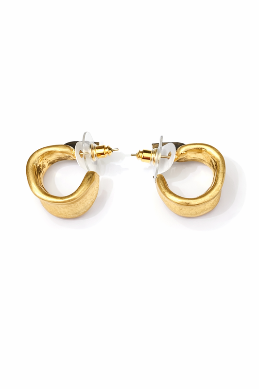 Aretes Aro Bold Curvo