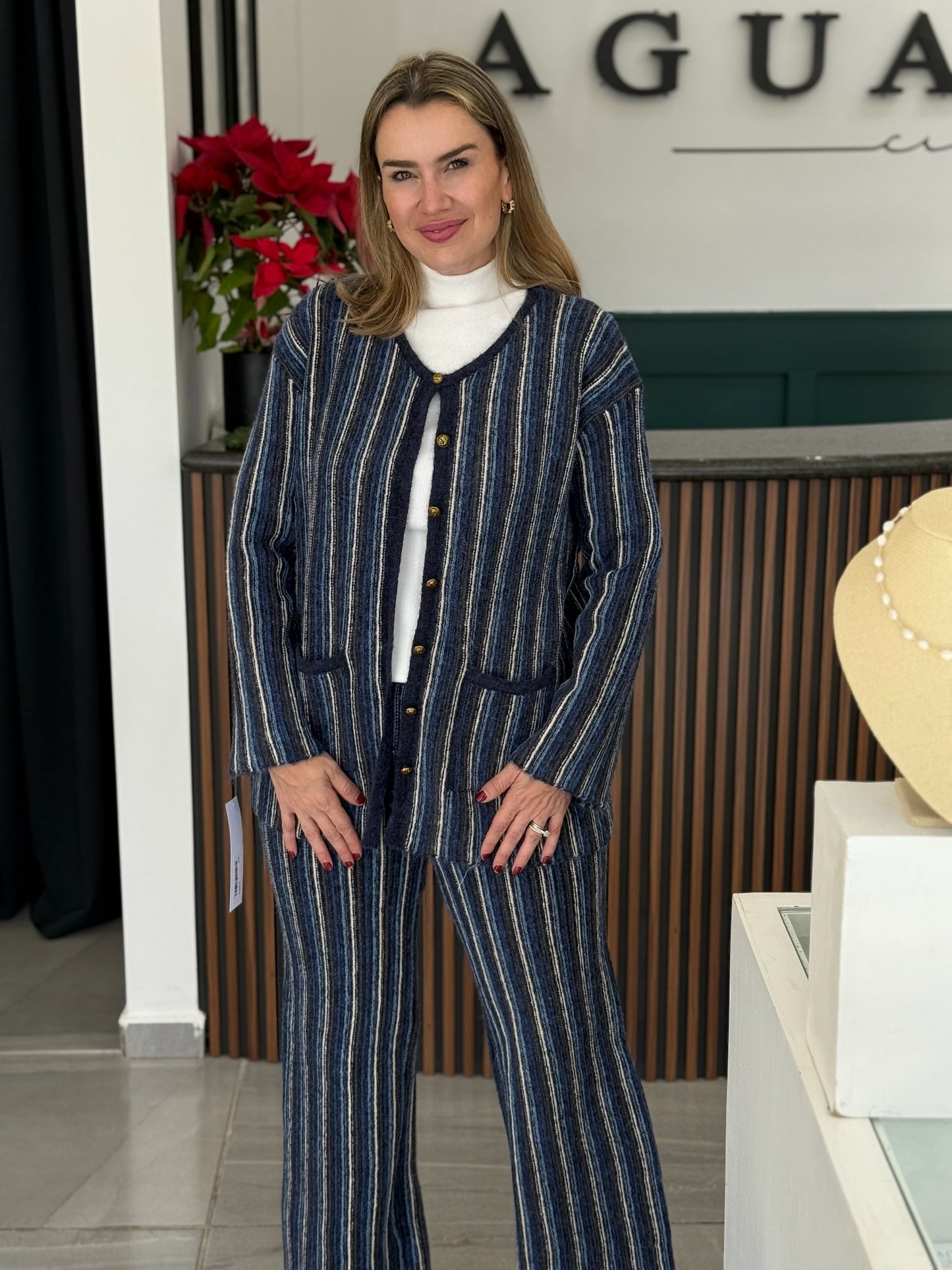 Set Knit “Coastal Lines”