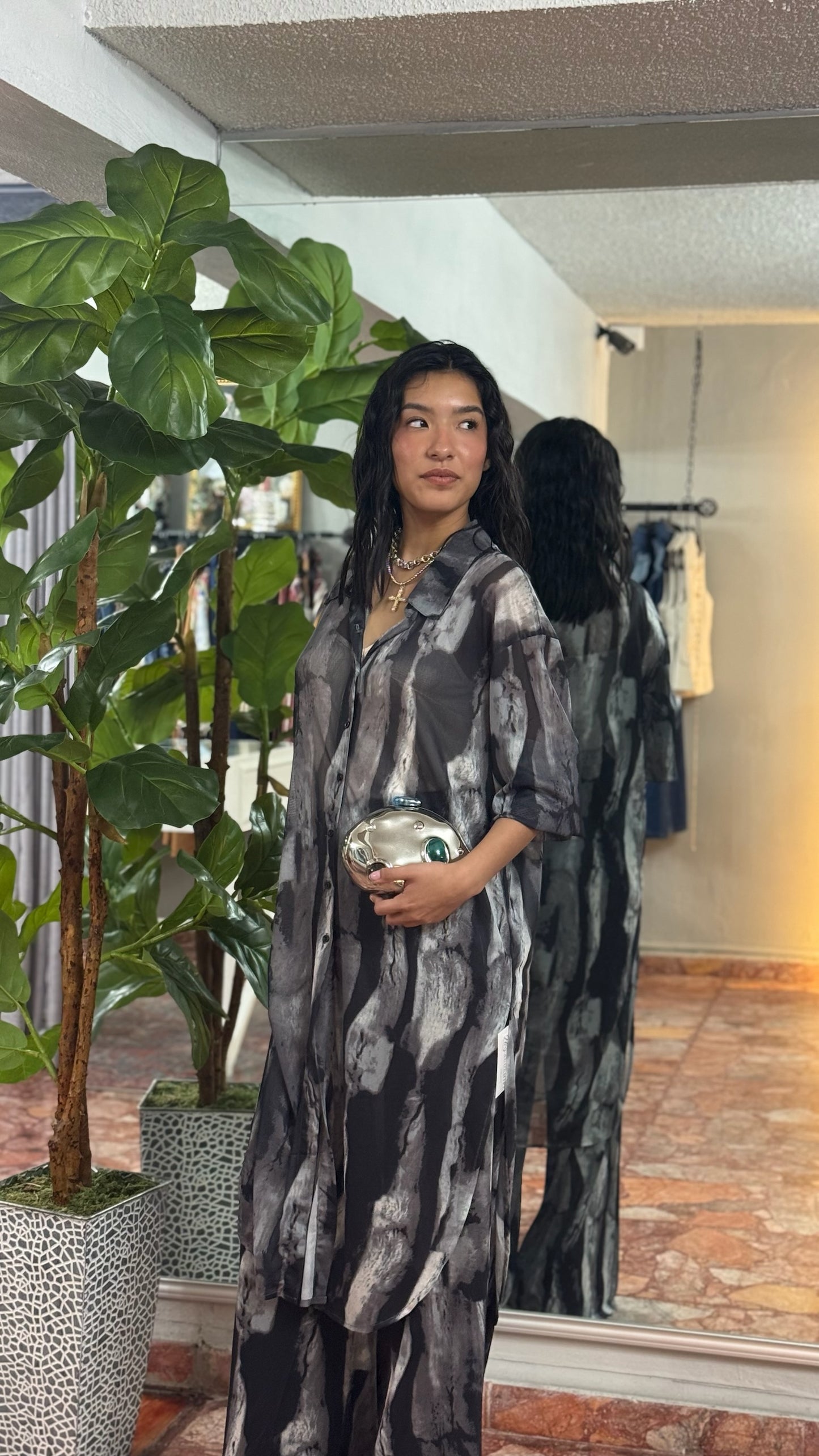 Set negro tye dye