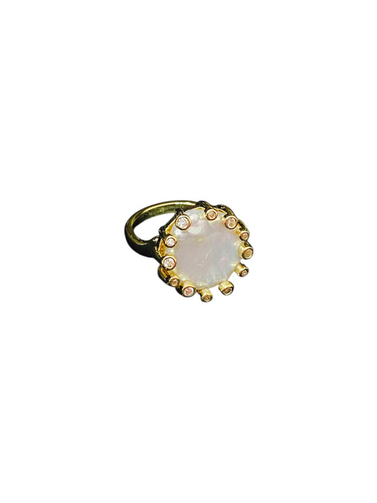 Anillo Halo Opal