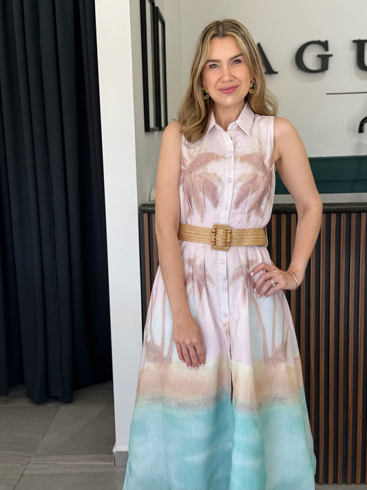 Vestido Camisero Sunset