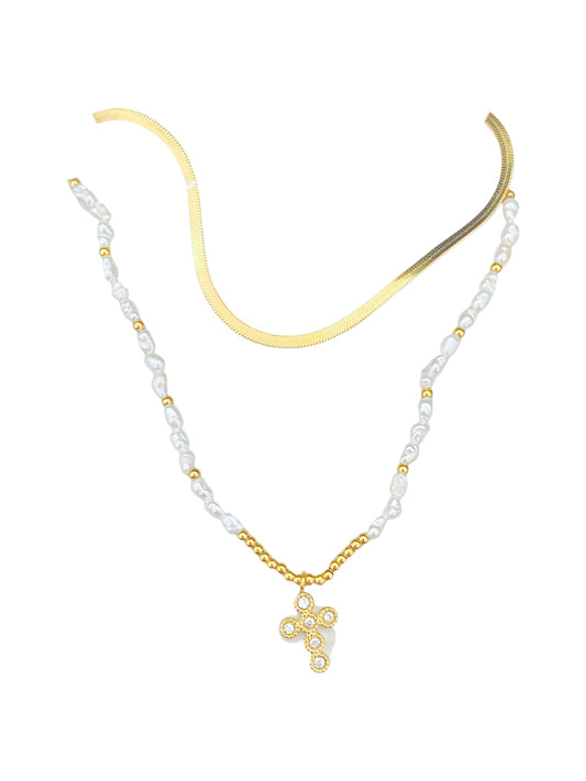 Collar Pearl Snake Duo