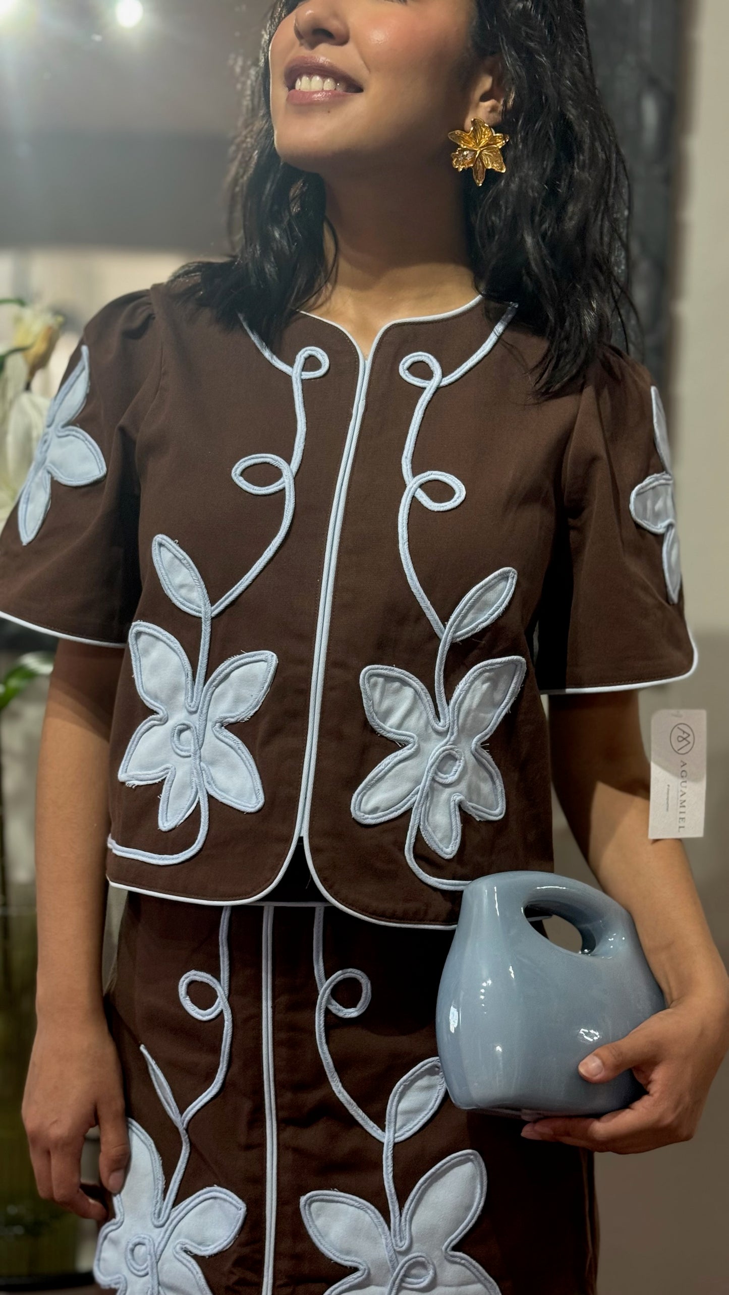 Conjunto chocolate