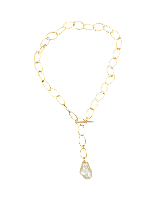 Collar Cadena Perla