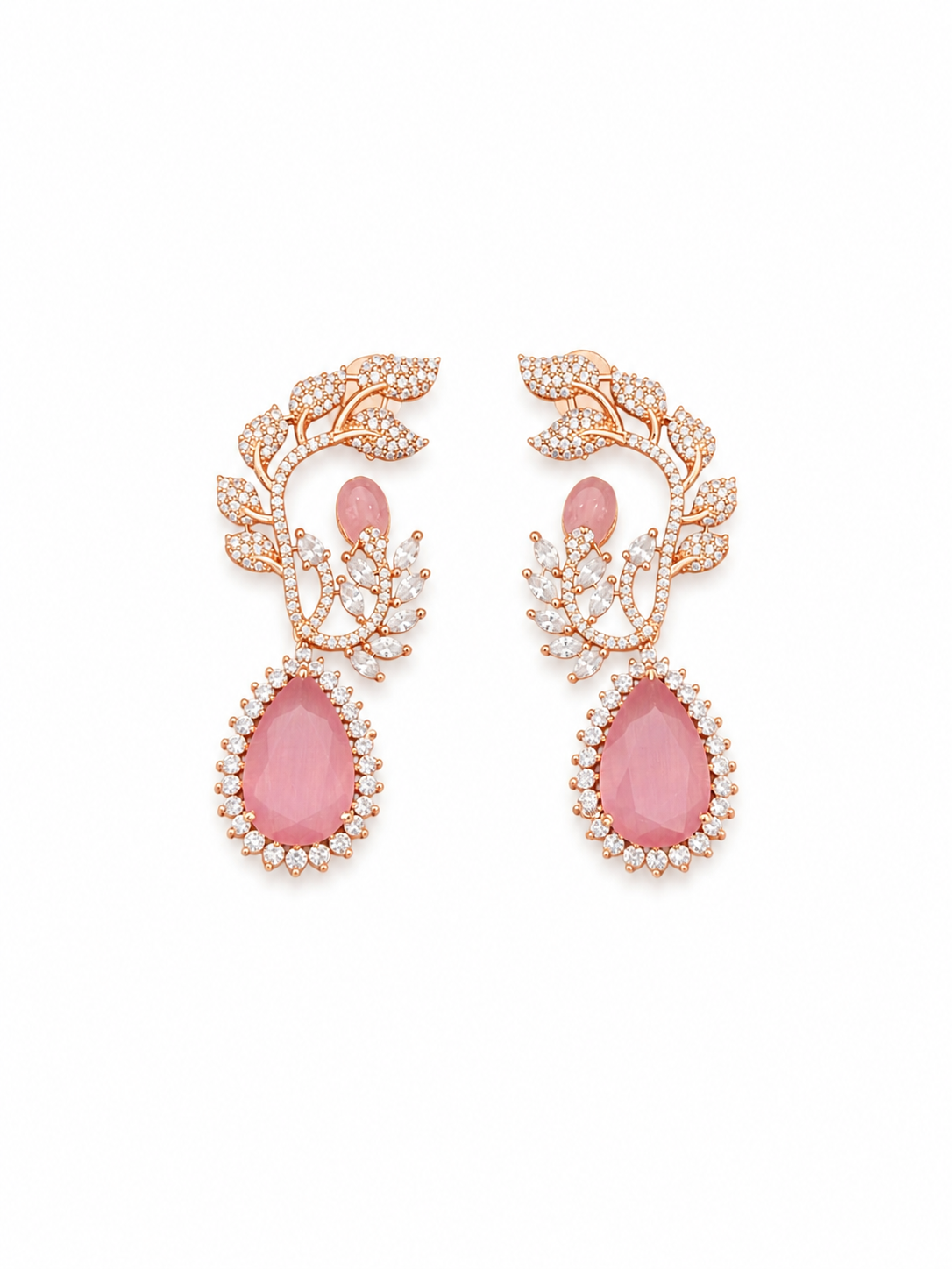 Aretes Blush Garden Drop
